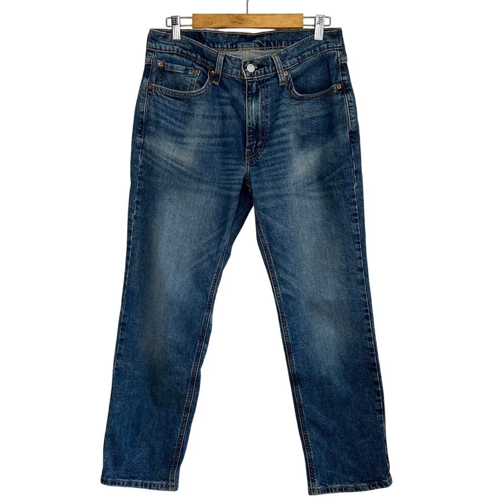 Levis Men's 541 Jeans Pants 32x30 in Mid Blue Denim Wash